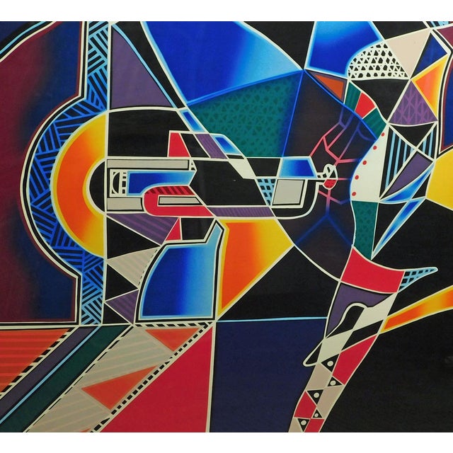 Neal Doty "An Expression of Jazz" Hand Signed Art Serigraph Le For Sale In Denver - Image 6 of 6