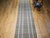 Early 20th Century Vintage American Amish Rag Runner, Handwoven Stripe Pattern, Green & Yellow, 3x16 For Sale - Image 5 of 18