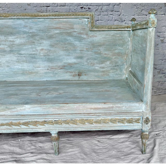 19th Century Swedish Gustavian Period Day Bed Sofa For Sale - Image 4 of 12