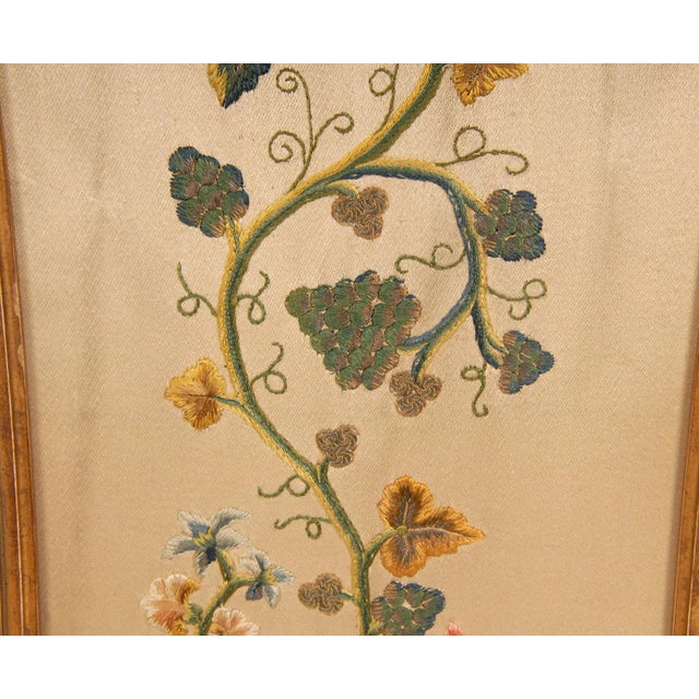 17th Century Embroidered Textile Art the Cornucopia Ecclesiastical Altar Cloth a Pair Tariff Free Delivery For Sale - Image 10 of 12