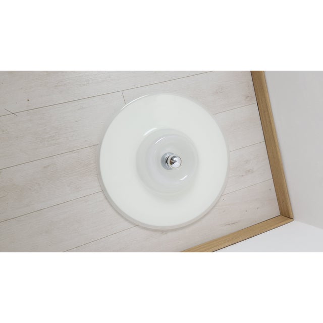 Glass Pendant Light by Pierre Cardin for Venini, 1990s For Sale - Image 6 of 13