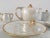 Luster Porcelain Gilded Rim Serving Set For Sale - Image 4 of 7