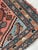 Antique Hamadan Rug Coral-Pink & Sky Blue Water Garden Rug 2.7 x 3.4 For Sale - Image 10 of 10
