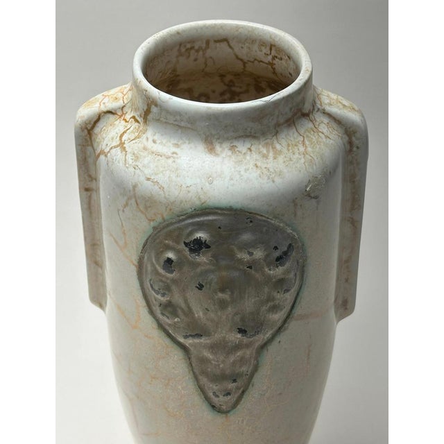 Produced in Czechoslovakia during the 1930s, this tall ceramic vase is part of the now-celebrated ‘Alienware’ series by...