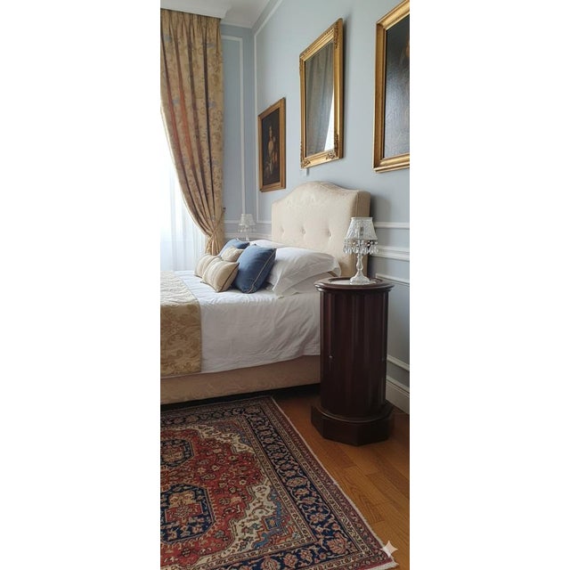 Wood Antique French Column Cabinet, 1800s For Sale - Image 7 of 11