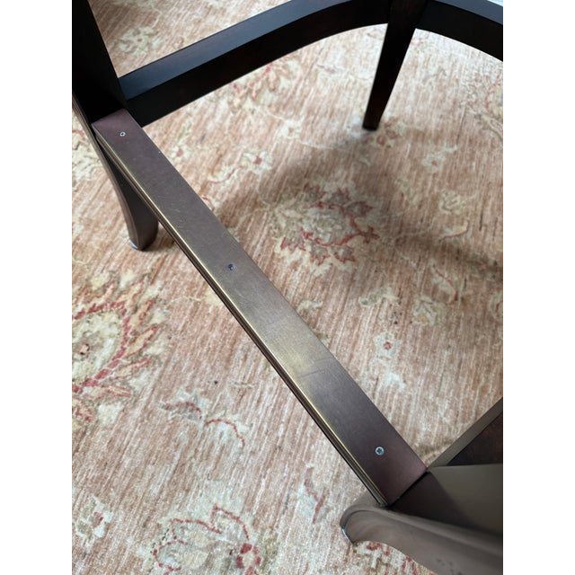 Woodbridge Leather Barstools, Pair For Sale - Image 11 of 12
