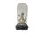 12" Vintage Glass Transparent Dome Shape Round Display Case For Sale - Image 4 of 5