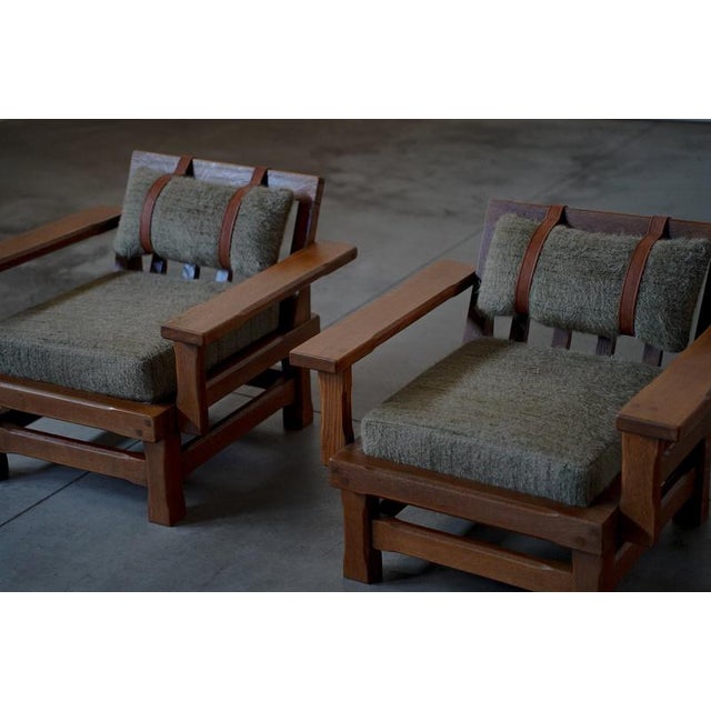 Brutalist Armchairs, Europe, 1960s, Set of 2 For Sale - Image 12 of 18