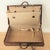 Animal Skin Antique Leather Car Travel Trunk, 1930s For Sale - Image 7 of 10