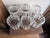 Vintage Mid-Century Modern Culver 22k "ServeMates" Glasses ~ Set of 6 ~ Frosted Stripe Pattern, Gold Trim, Double Old Fashioned Rocks Glasses For Sale In Cleveland - Image 6 of 11