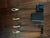 20th Century MCM Black & Brass Petite Fireplace Tool Set For Sale - Image 4 of 7