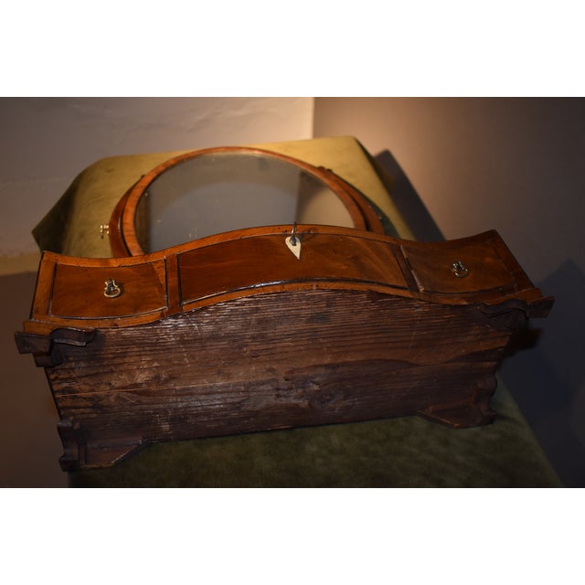 Wood George III Dressing Looking Glass, Circa 1785+ For Sale - Image 7 of 9