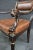 Wood Regency Leather Dragon Head Chair For Sale - Image 7 of 10
