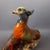 Red Vintage Multicolored Ceramic Pheasant Sculpture, Italy, 1960s For Sale - Image 8 of 17