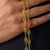 Victorian French Antique Enamel Flower 18k Gold Fancy Link 78 Inch Necklace For Sale - Image 3 of 7