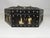 Antique Anglo Indian hexagonal porcupine quill box, c.1900 An unusual shaped box in ebony and porcupine quill with a brass...