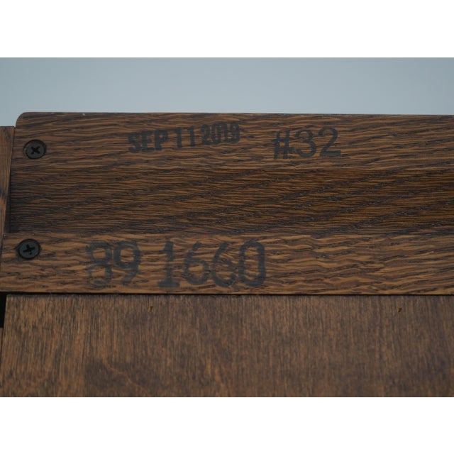 Stickley Mission Oak Arts & Crafts Open Bookcase For Sale - Image 11 of 12