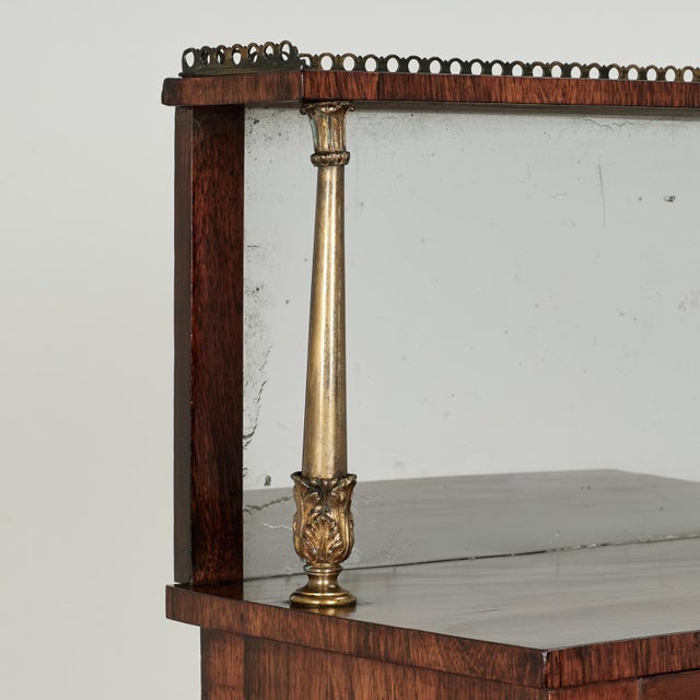 Antique English Regency Rosewood Ciffonier or Cabinet For Sale - Image 14 of 14