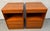 Exceptional pair of vintage Danish Modern teak nightstands designed by renowned Danish designer Nils Jonsson for Tørring...