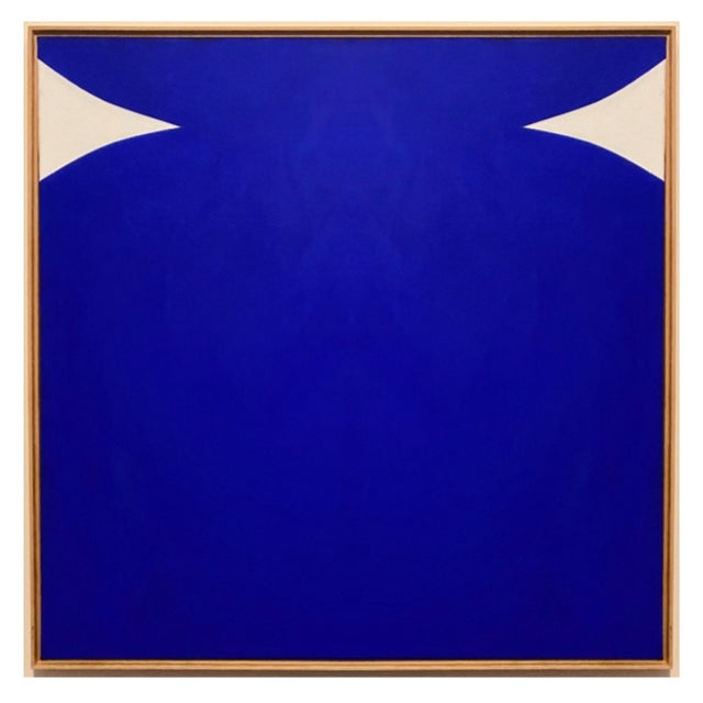 Contemporary Abstract International Klein Blue Painting by Brooks Burns