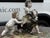 Porcelain Group of Nude Putti & the Goat Amalthea on Wooden Display Stand For Sale - Image 5 of 16