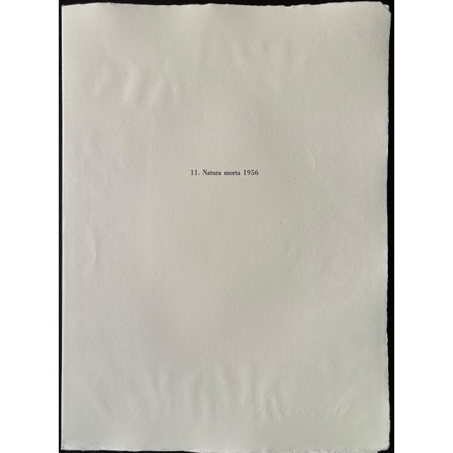 1970s Giorgio Morandi, Still Life, 1956-1973, Lithograph For Sale - Image 5 of 10