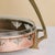 Antique Arts & Crafts Secession Centerpiece in Bronze, Copper and Cut Glass, 1900s For Sale - Image 3 of 4