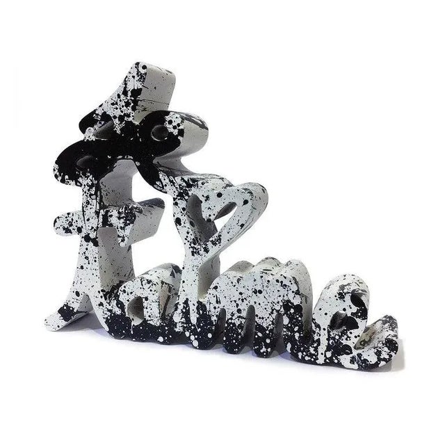2020s Je T'aime - Black Splash (Sculpture) by Mr Brainwash For Sale - Image 5 of 5