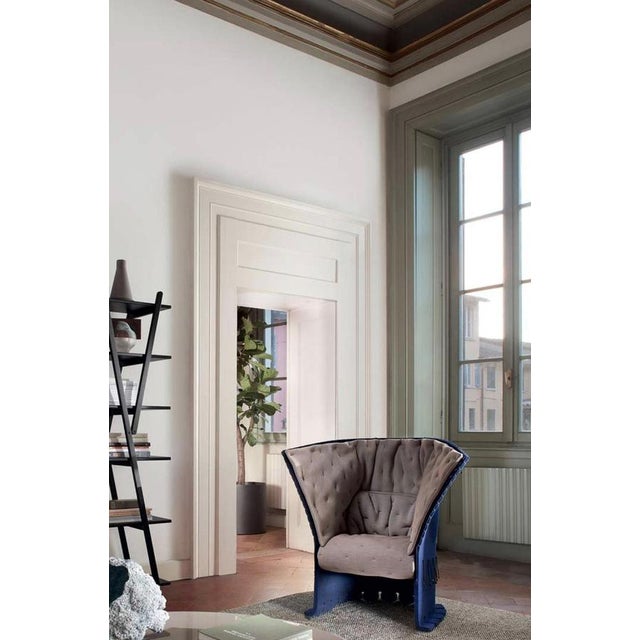 Modern Feltri Chair in Wool Upholstery by Gaetano Pesce for Cassina For Sale - Image 10 of 11