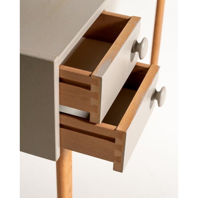 Casino Dressing Table in Oak by Sven Engström and Gunnar Myrstrand for Tingströms, Sweden, 1960s For Sale - Image 10 of 12