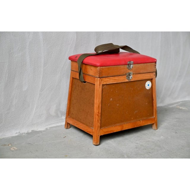 Vintage French Fisherman's Stool For Sale - Image 6 of 11
