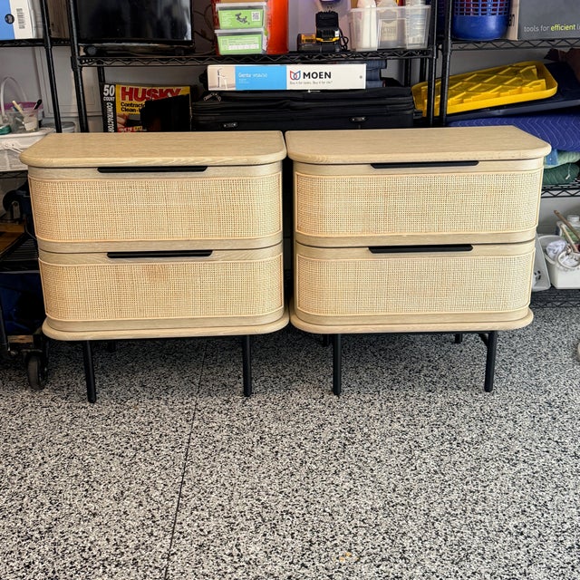 Pair Mandalay Cebu Nightstands For Sale - Image 9 of 9