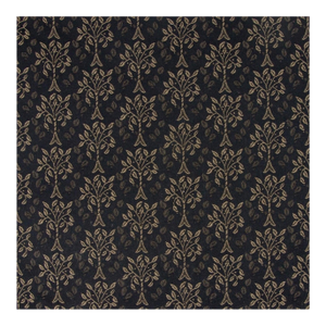 Lee Jofa 4 Yards Deep Brown "Orchard Weave" Ebony 100% Cotton Upholstery Fabric Remnant