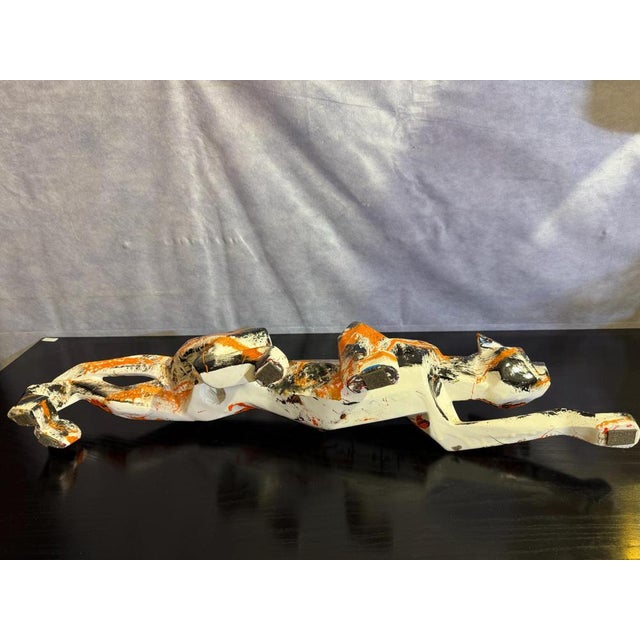 Silvio Formichetti, Panther Sculpture, 21st Century, Resin For Sale - Image 6 of 10
