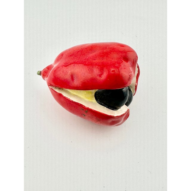Vintage Handmade Ceramic Fruit-Set of 4 For Sale - Image 4 of 7