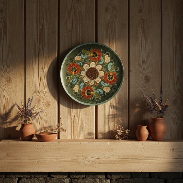 This particular piece, signed by Vi Thode and dated 1996, represents a continuation of this rich artistic heritage into...