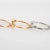Set of 3 Cartier Hindu Diamond Rings EU 45 US 3 1/4 Estate 18k Gold Flower Band size 3.75 For Sale In Los Angeles - Image 6 of 6