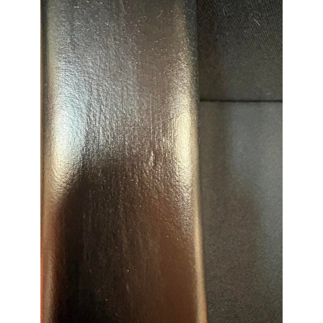 Textile Model F141 Swivel Chair in Black Upholstery with Skai Armrests attributed to Geoffrey Harcourt for Artifort, 1970s For Sale - Image 7 of 8