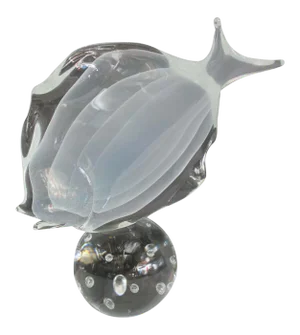 1970s Licio Zanetti Murano Glass Fish Sculpture