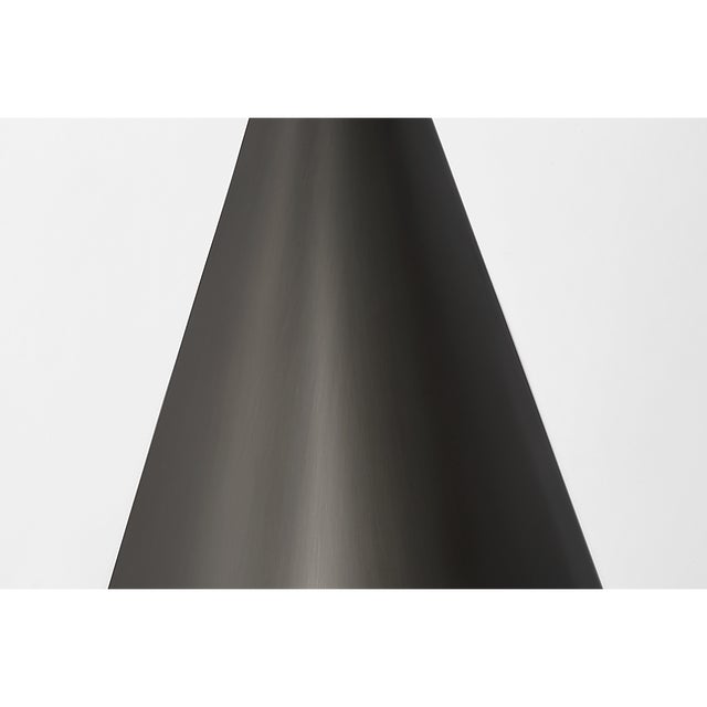 Metal Kelly Wearstler for Visual Comfort Signature Piel 20" Indoor/Outdoor Wall Wash in Bronze For Sale - Image 7 of 10