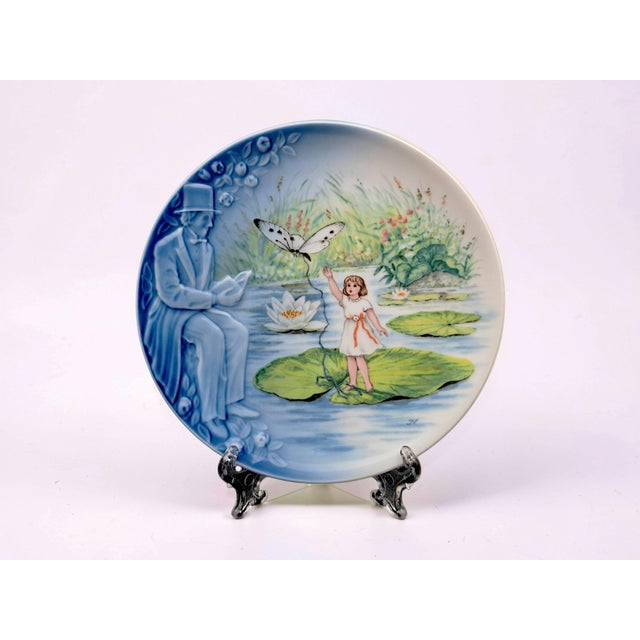 Hans Christian Andersen Fairy Tales Plates by Jorgen Nielsen for Bing & Grondahl, 1980s, Set of 6 For Sale - Image 6 of 11