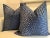 Not Yet Made - Made To Order Thibaut Gazelle in Blue Pillows - a Pair For Sale - Image 5 of 6