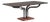 Italian Chrome and Smoked Glass Table from Guido Faleschini, 1970s For Sale
