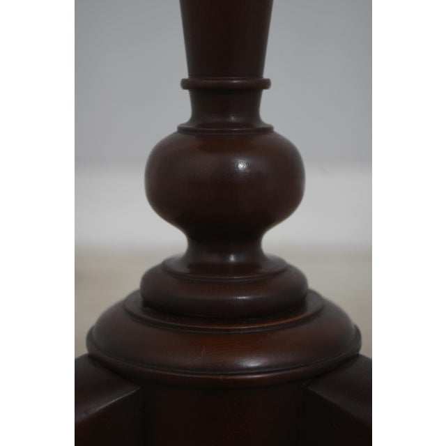 1950s Kittinger Cw-149 Mahogany Copper Top Williamsburg Kettle Stand For Sale - Image 5 of 13