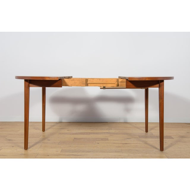 Mid-Century Round Teak Dining Table by Nils Jonsson for Hugo Troeds, Sweden, 1960s For Sale - Image 11 of 18