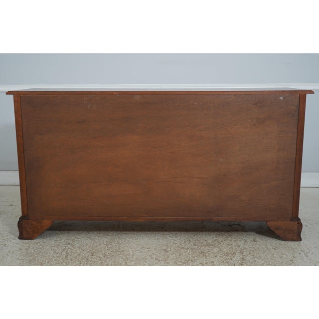 Stickley Chippendale Style Cherry Bedroom Dresser For Sale - Image 16 of 18