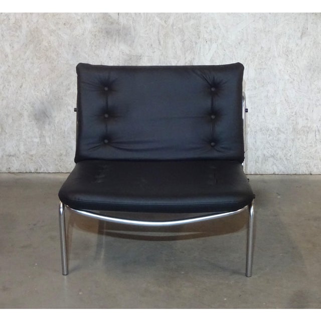 Black Mid-Century Model SZ07 Kyoto Lounge Chairs by Martin Visser for ‘t Spectrum, 1969, Set of 2 For Sale - Image 8 of 11