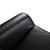 Atlanta 2-Seater Sofa and Armchair in Black Leather from Lauuser, Set of 2 For Sale - Image 10 of 18