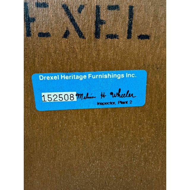 Pair of Tai Ming Burl Wood Nightstands by Drexel, Asian Modern Style, 1970s For Sale - Image 13 of 13