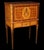 Louis XVI Style Bargueno Secretary Cabinet in Precious Wood Marquetry For Sale - Image 4 of 6